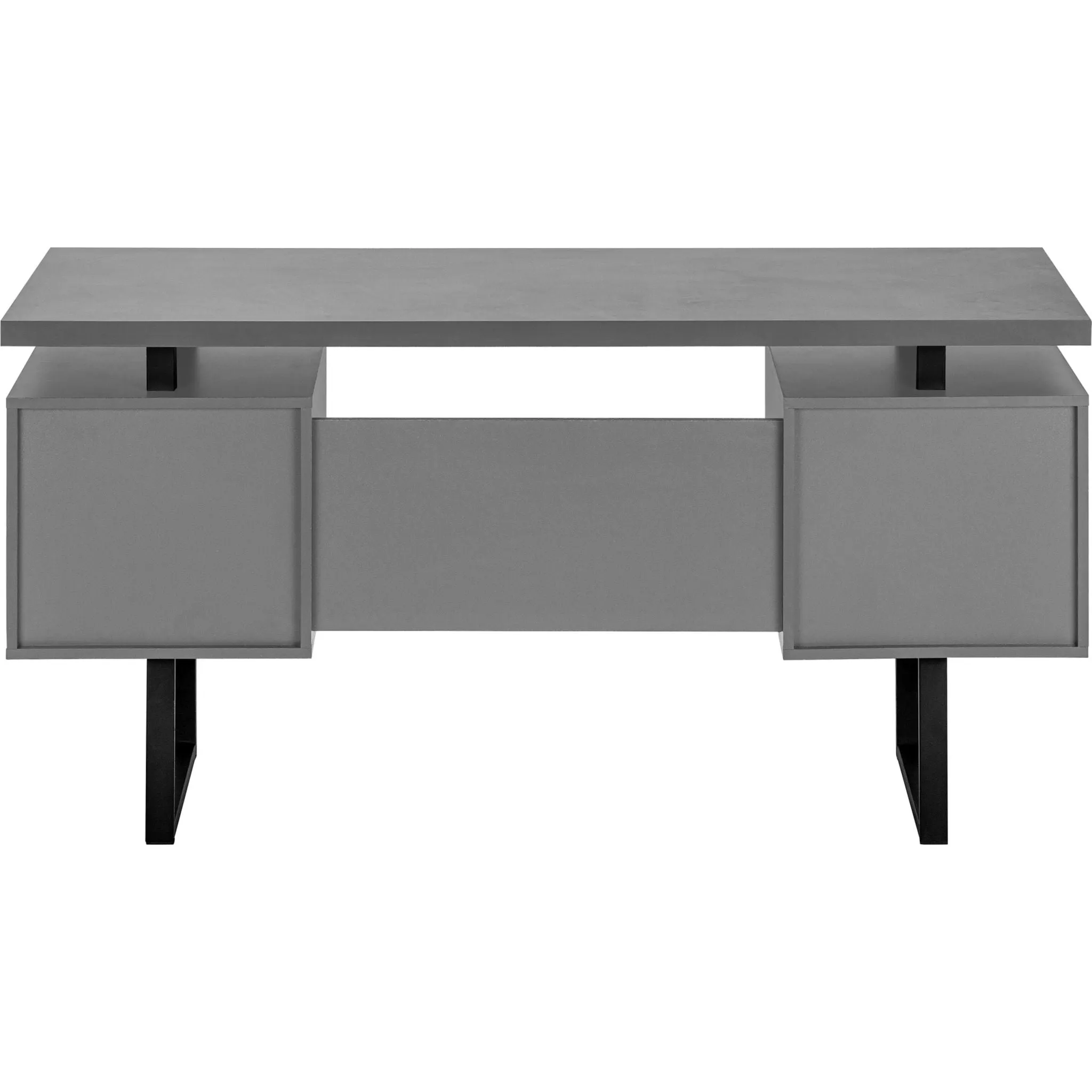 60" Desk - Modern Grey