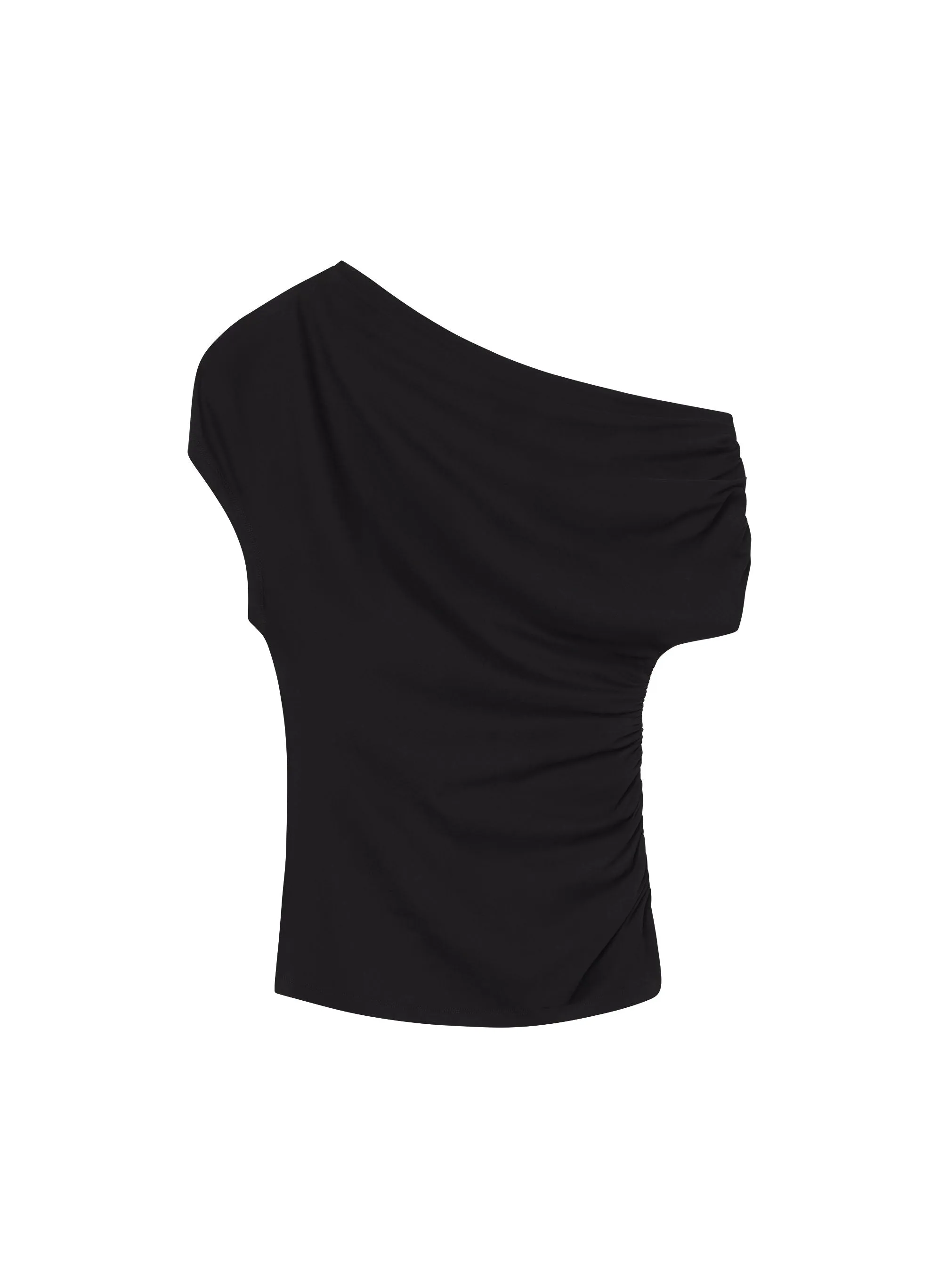 Alice Cotton One Shoulder Tee