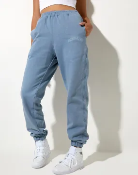 Basta Jogger in Powder Blue Memories Embro