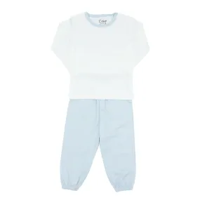 Boys Pima Long-sleeve Top and Pant Set - FINAL SALE