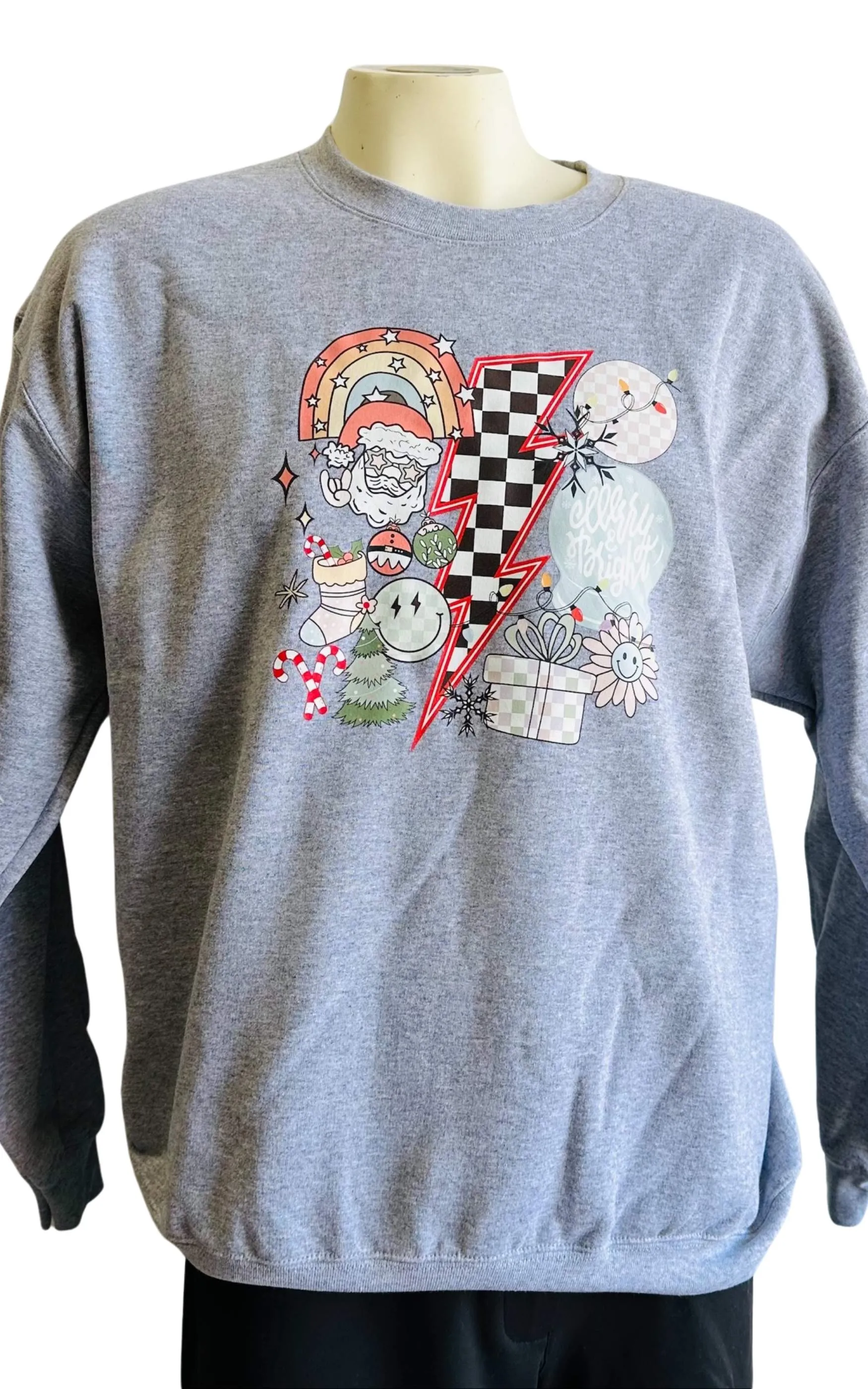 Bright & Merry Graphic Crewneck