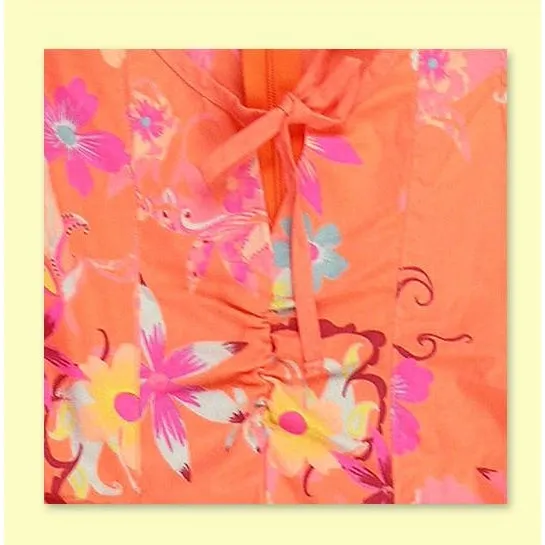 Cakewalk  Orange  Floral Dress