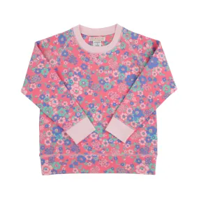 Cassidy Comfy Crewneck- Mt Paran Mini Flora/ PBP