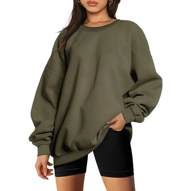 Casual Style Comfy Oversized Sweatshirts