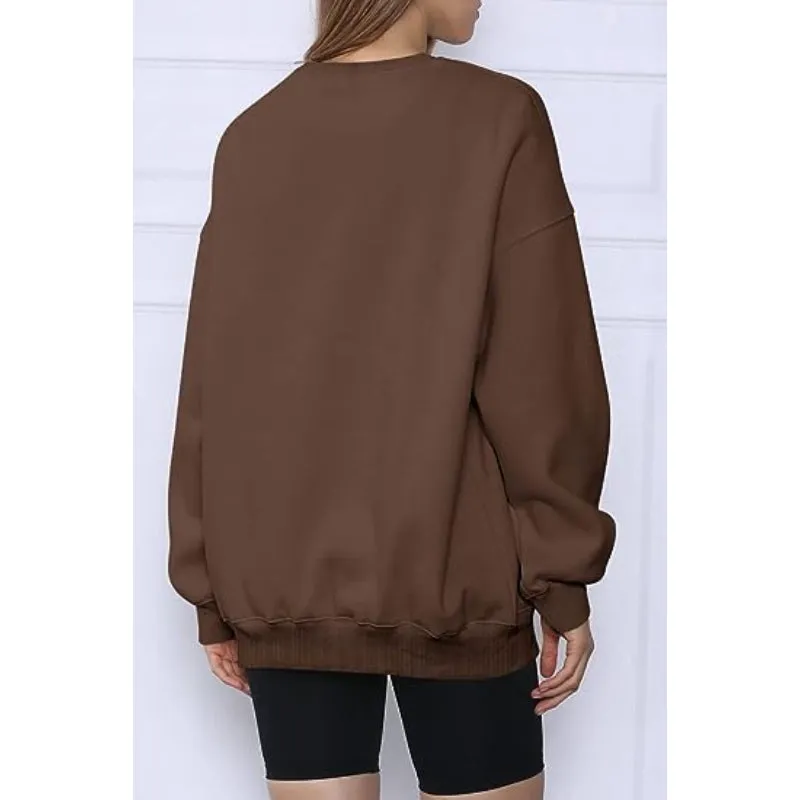 Casual Style Comfy Oversized Sweatshirts