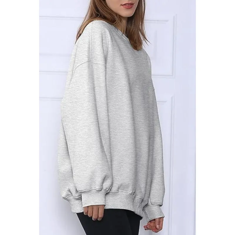 Casual Style Comfy Oversized Sweatshirts