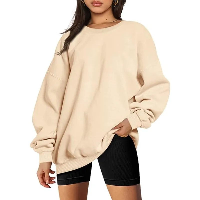 Casual Style Comfy Oversized Sweatshirts