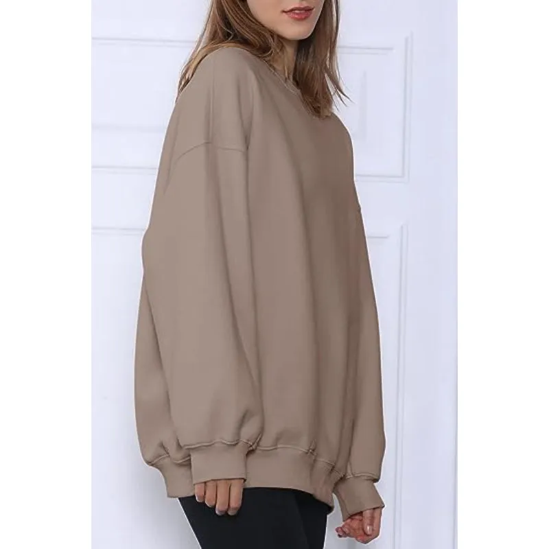 Casual Style Comfy Oversized Sweatshirts