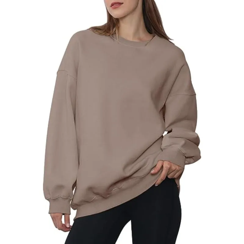 Casual Style Comfy Oversized Sweatshirts