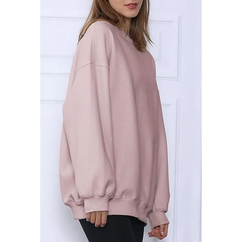 Casual Style Comfy Oversized Sweatshirts