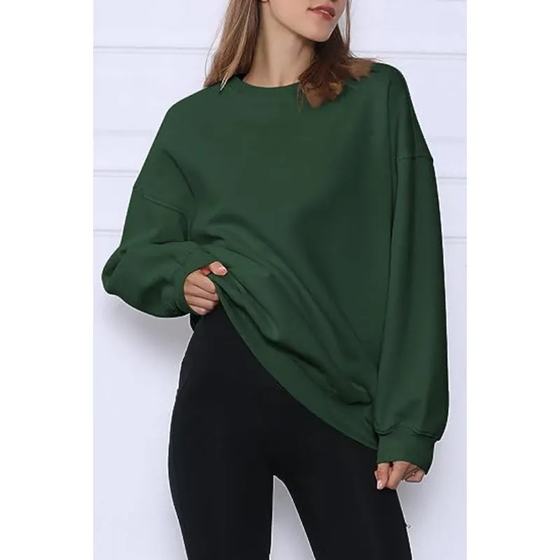 Casual Style Comfy Oversized Sweatshirts