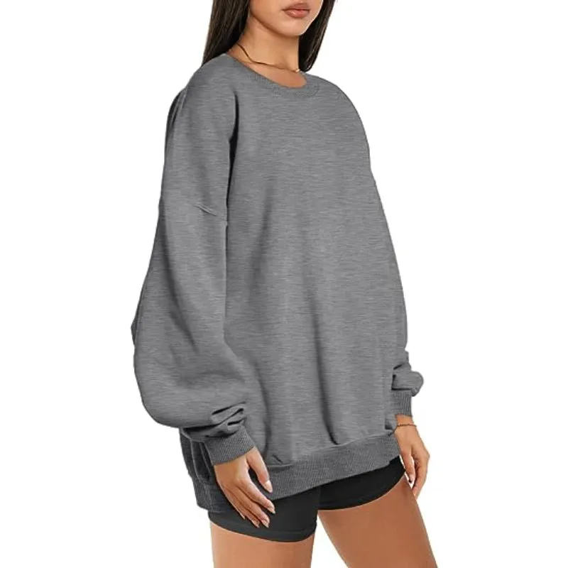 Casual Style Comfy Oversized Sweatshirts