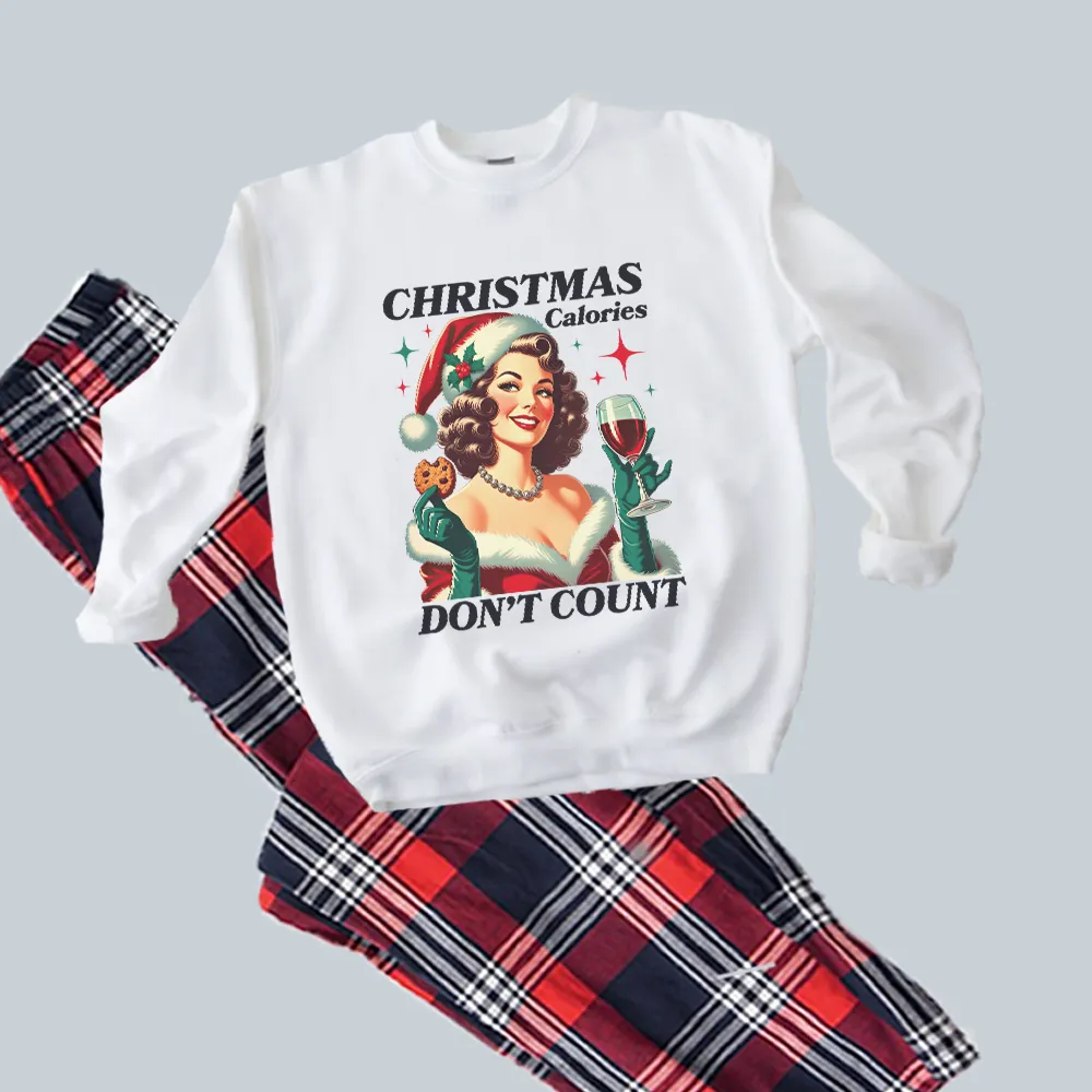 Christmas Calories Women's Yuletide Pyjama Sweatshirt and Pant Set