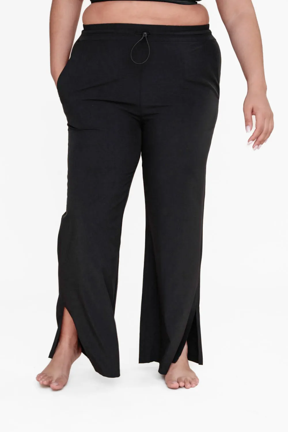 Curvy Toggle Waist Band Lounge Pant