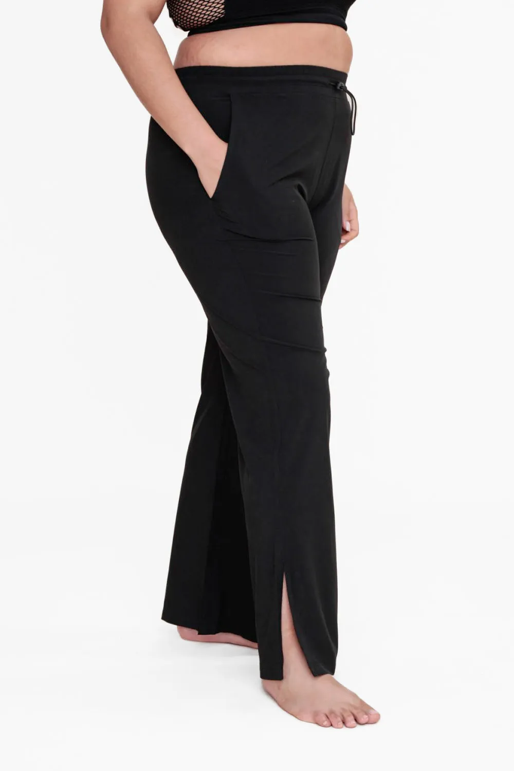 Curvy Toggle Waist Band Lounge Pant