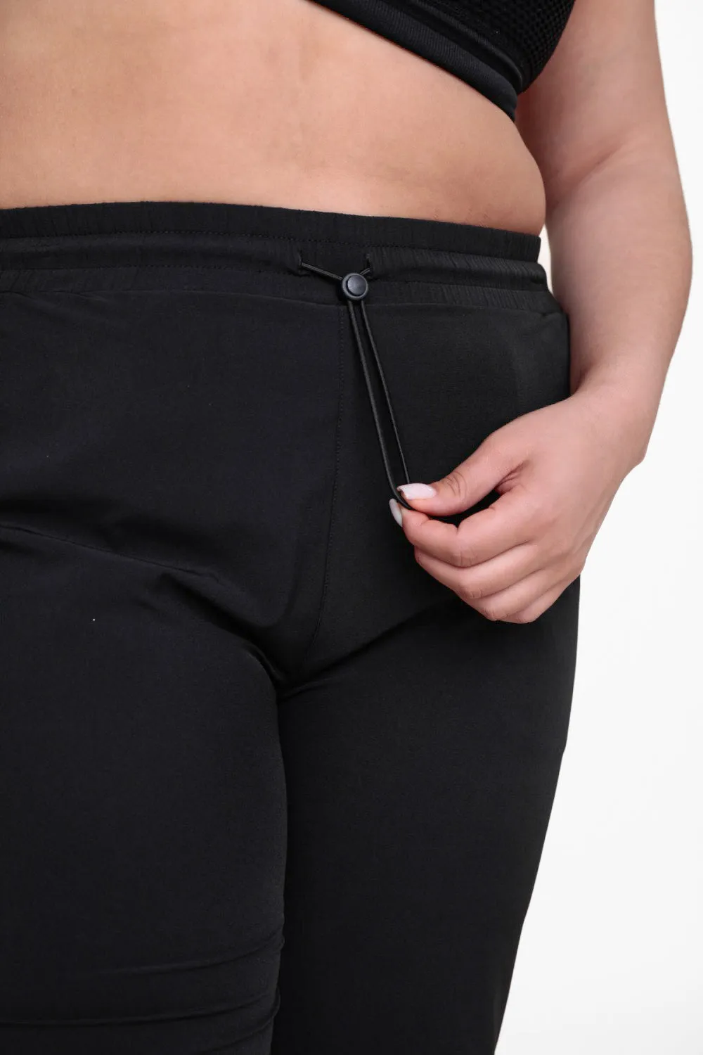 Curvy Toggle Waist Band Lounge Pant