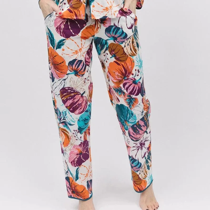 Cyberjammies Maple Pumpkin Print Pyjama Bottoms