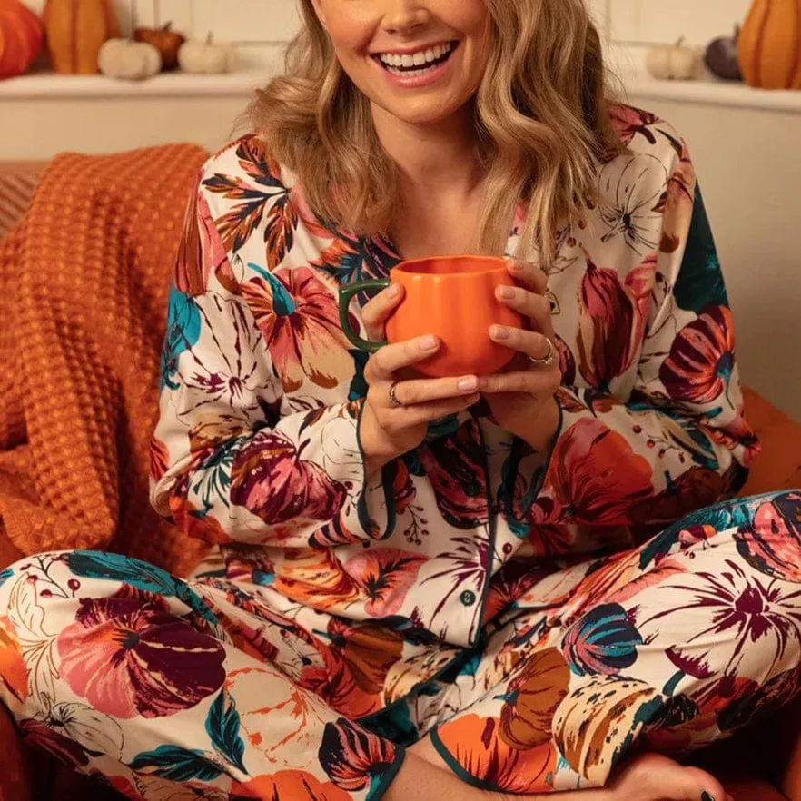 Cyberjammies Maple Pumpkin Print Pyjama Bottoms