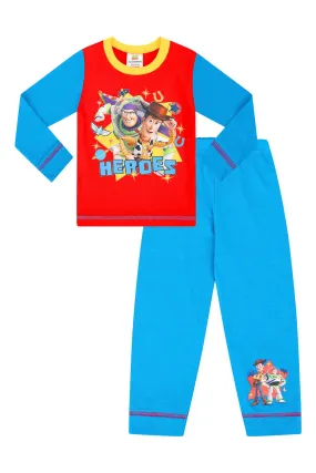 Disney Toy Story Woody and Buzz Heroes Long Pyjamas