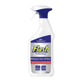 DX564 Flash Professional Multi-Purpose Cleaner With Bleach 750ml (Pack of 10)