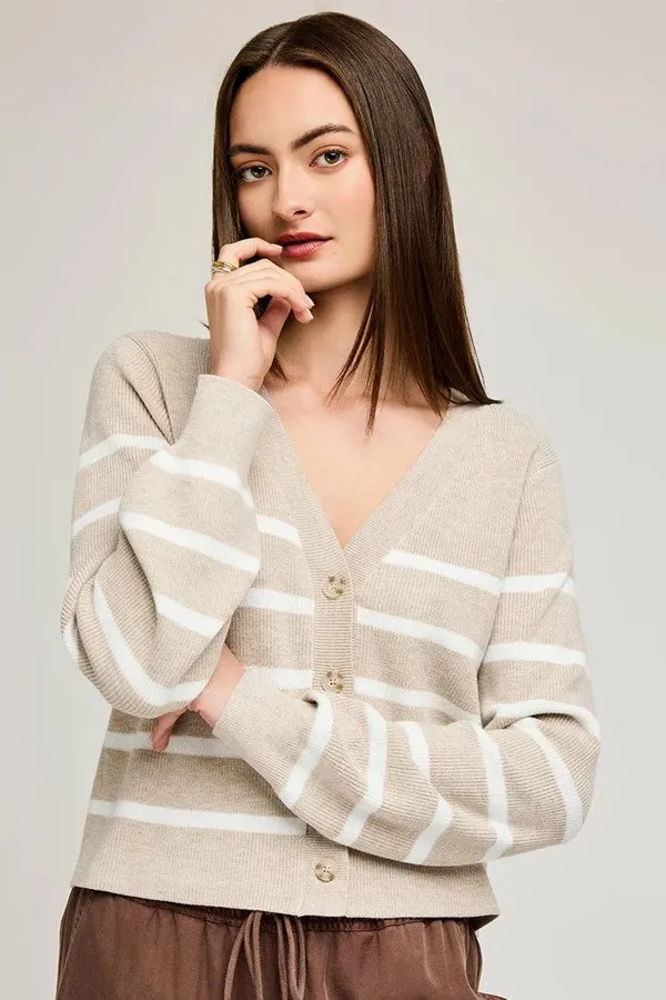 Eden Striped Cardigan