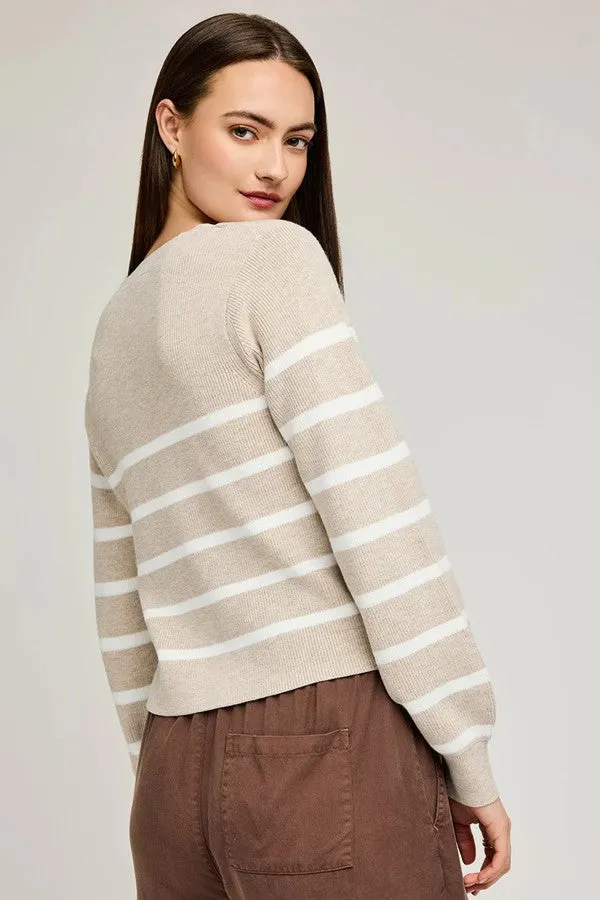 Eden Striped Cardigan