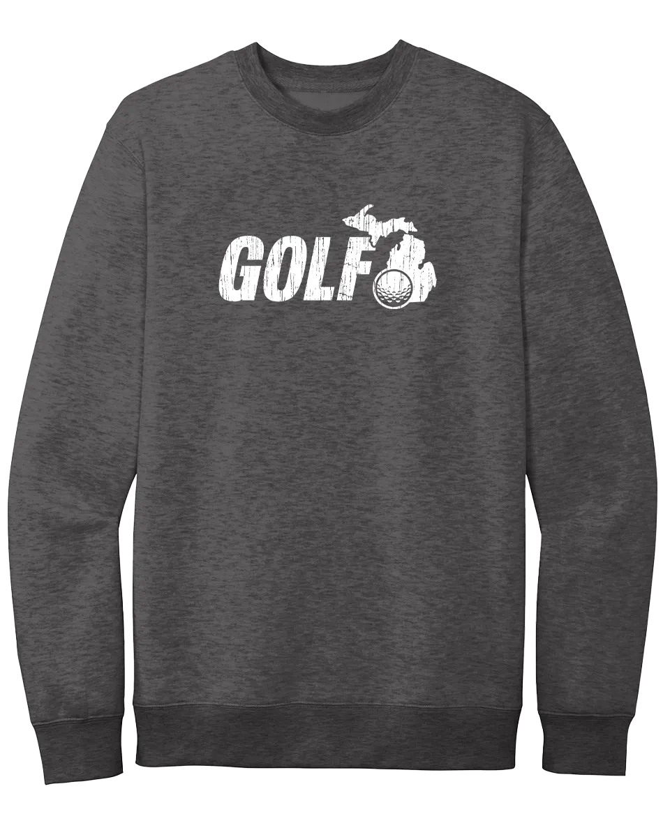 Golf Michigan Crewneck Sweatshirt