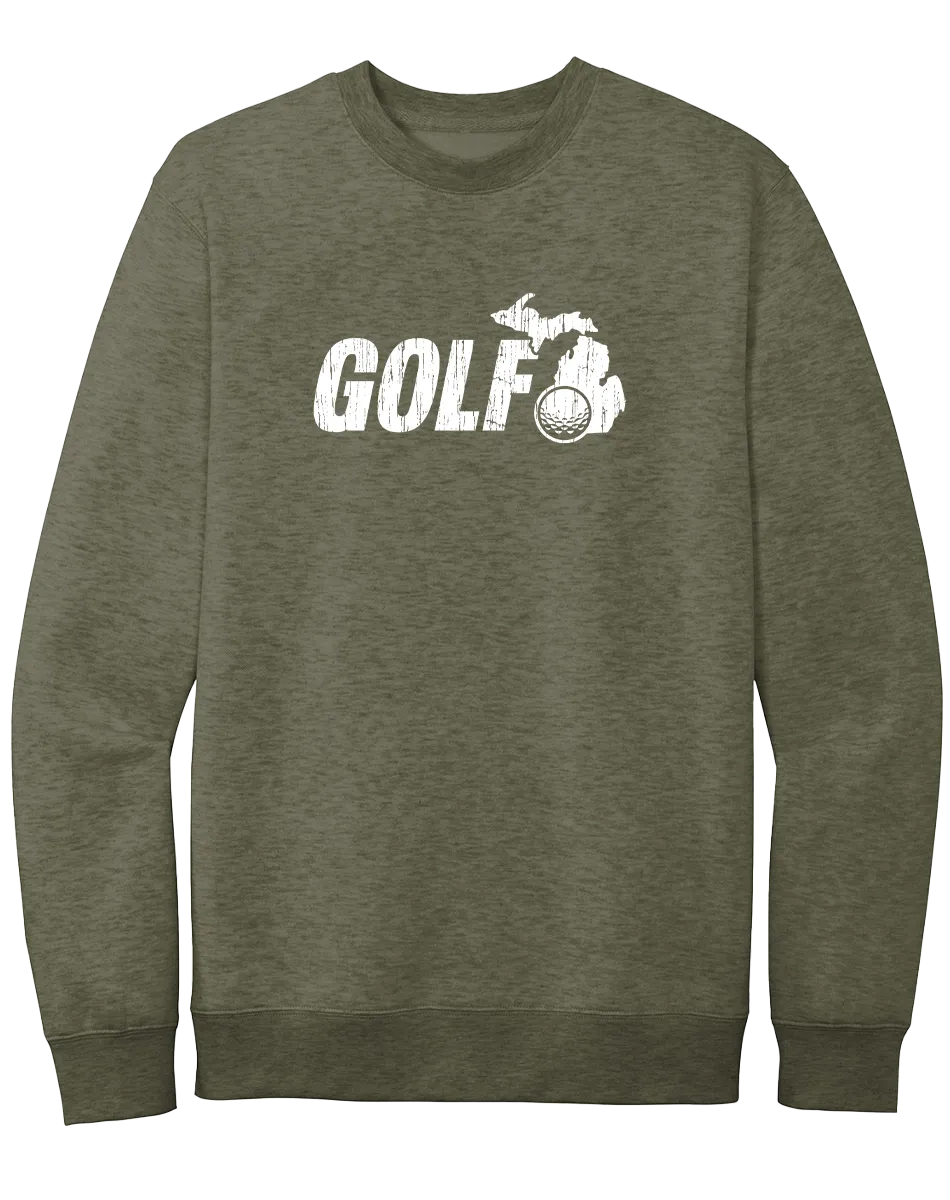 Golf Michigan Crewneck Sweatshirt