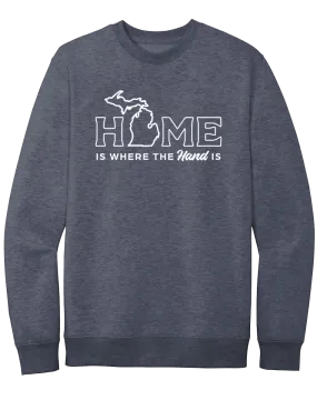 Home is Where the Hand Is Crewneck Sweatshirt