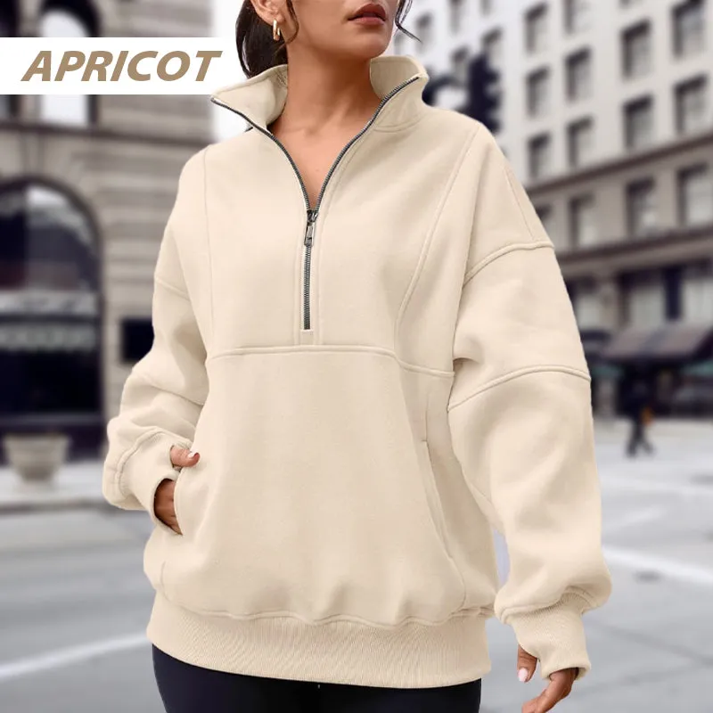 Ivyshape | Chic Zipper Sweater for Women