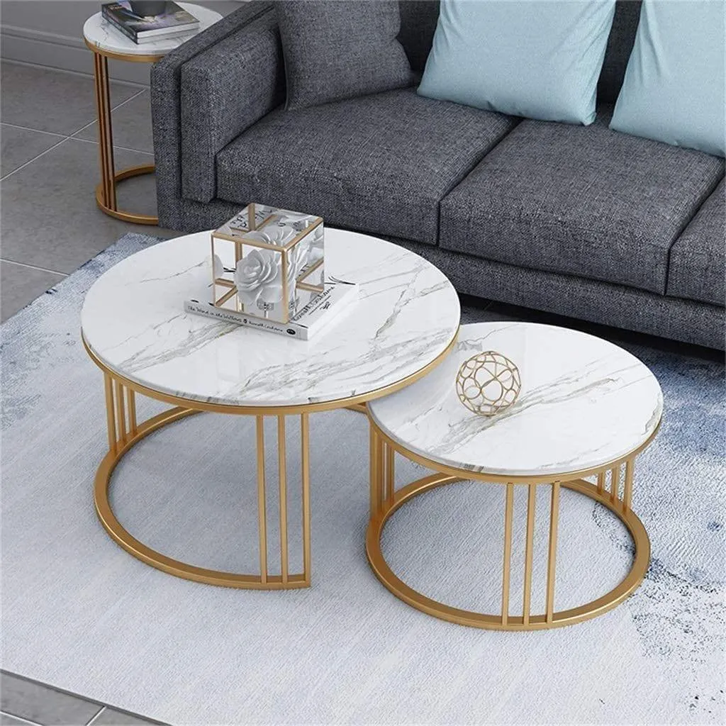 MODERN CENTER NESTING TABLES SET