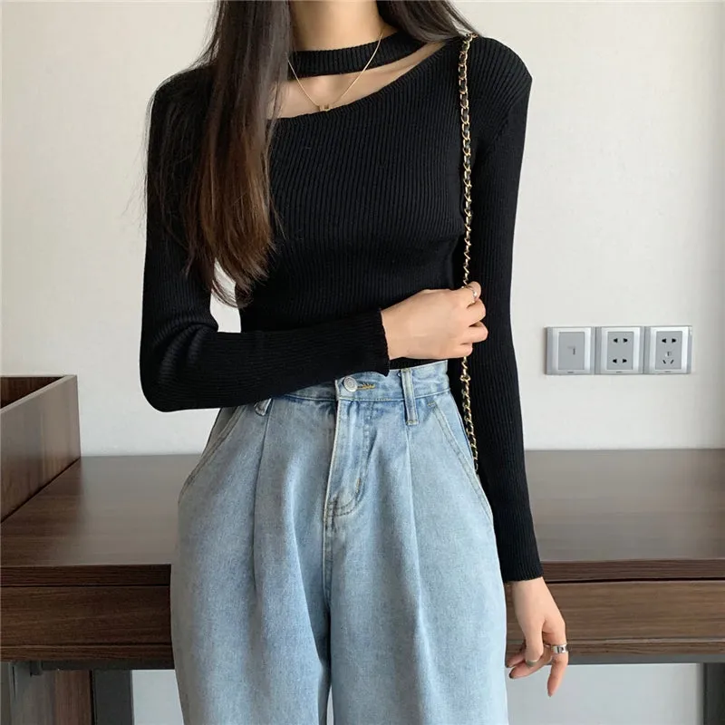 Molly O-Neck Long Sleeve Sweater