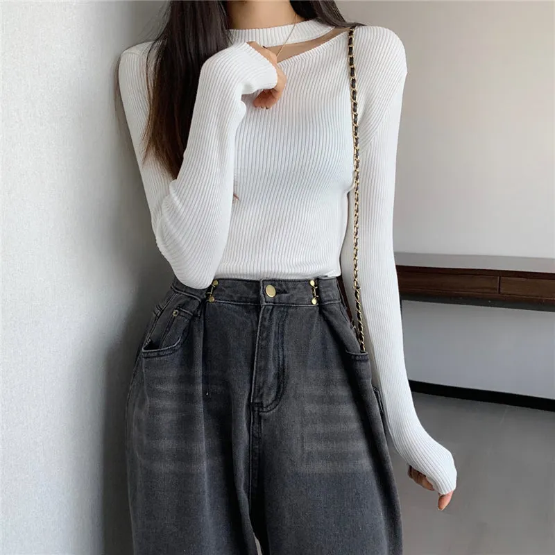 Molly O-Neck Long Sleeve Sweater