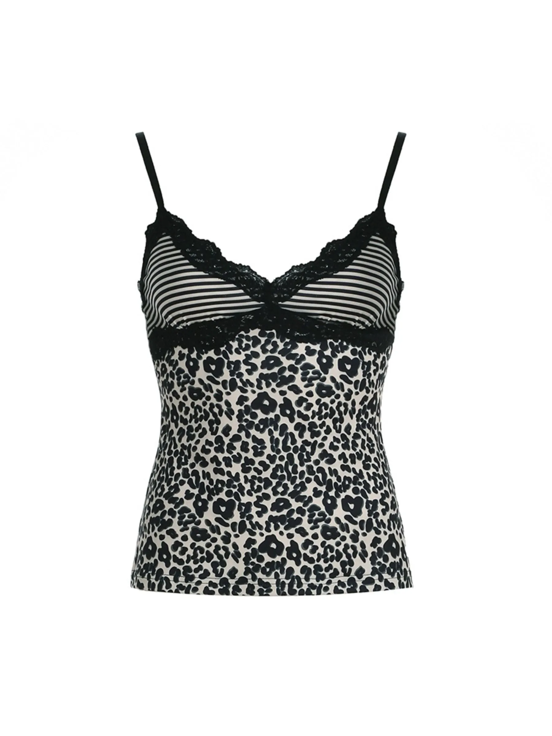 Naima Leopard Print V-Neck Camisole