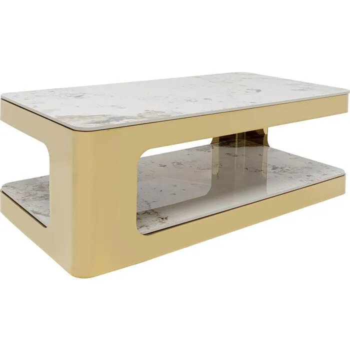 Nube Duo Gold Coffee Table