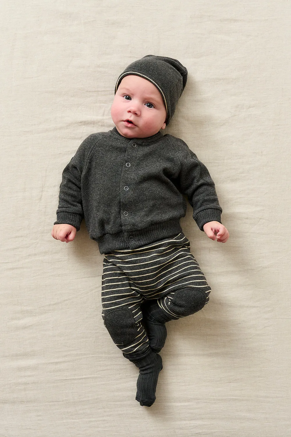 Soft knit baby jacket