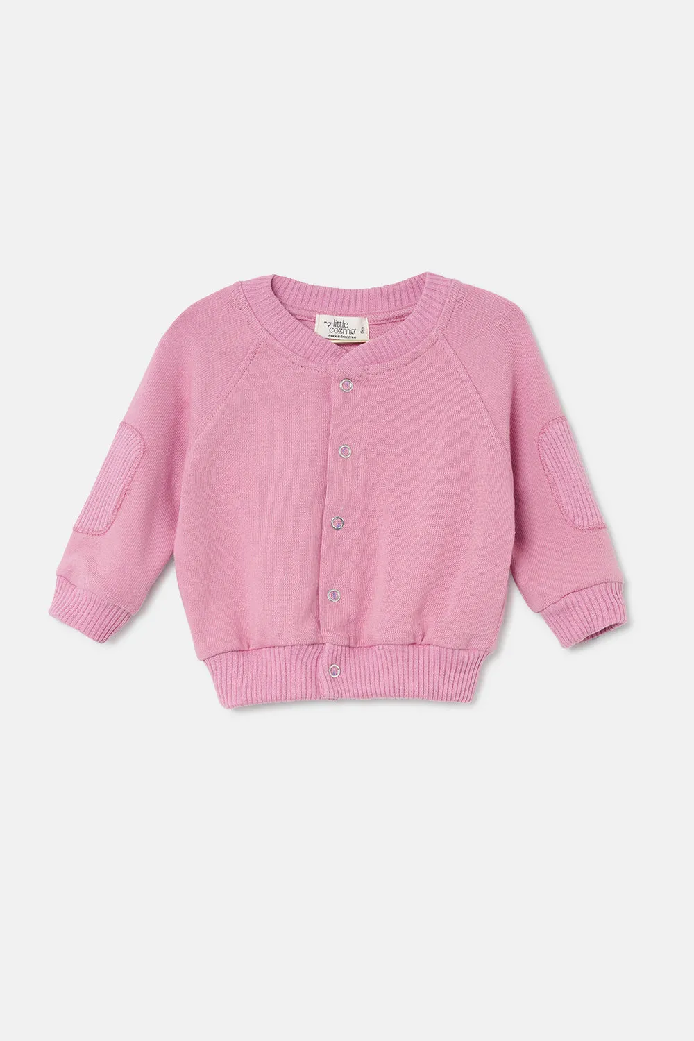 Soft knit baby jacket