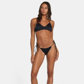 Solid Tie Skimpy Bikini Bottoms