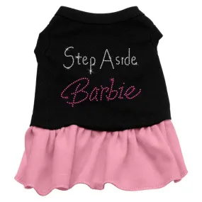 Step Aside Barbie Rhinestone Dress Black with Pink Sm (10)