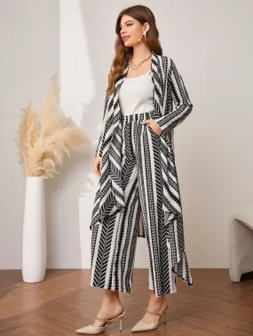 Tribal Print Coat and Pants