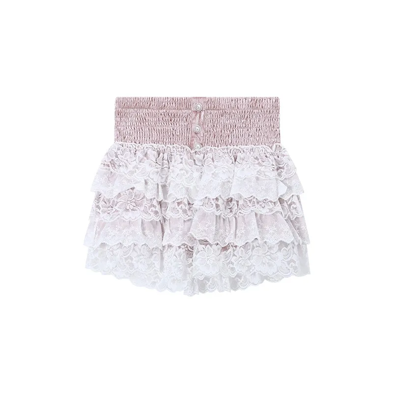 Young Eyes Dream Ballerina White Top & Pink Bloomers Two Piece Set